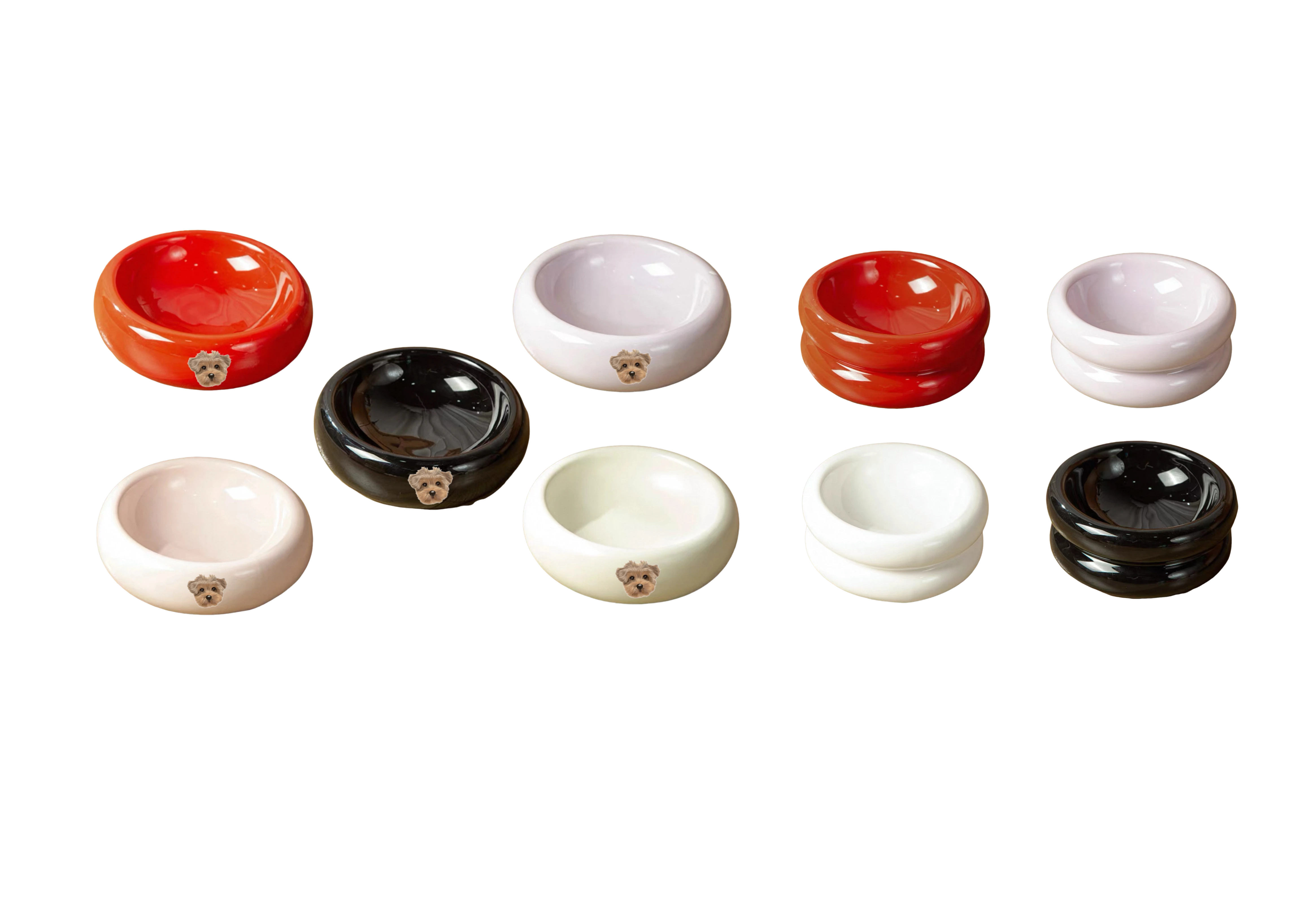 亮面舒芙蕾碗（含似顏繪客製化）