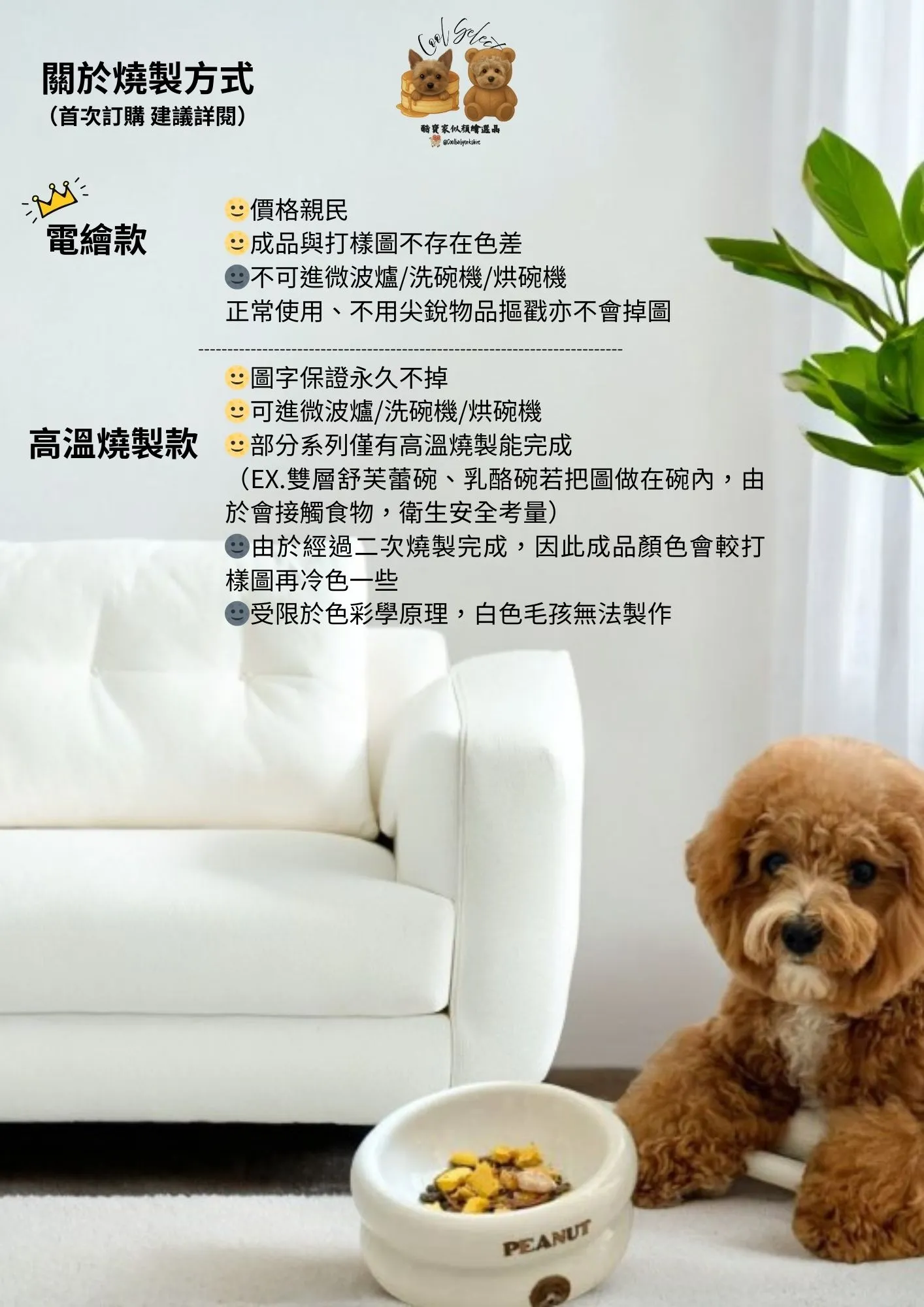 客製化寵物棉花糖泡泡碗